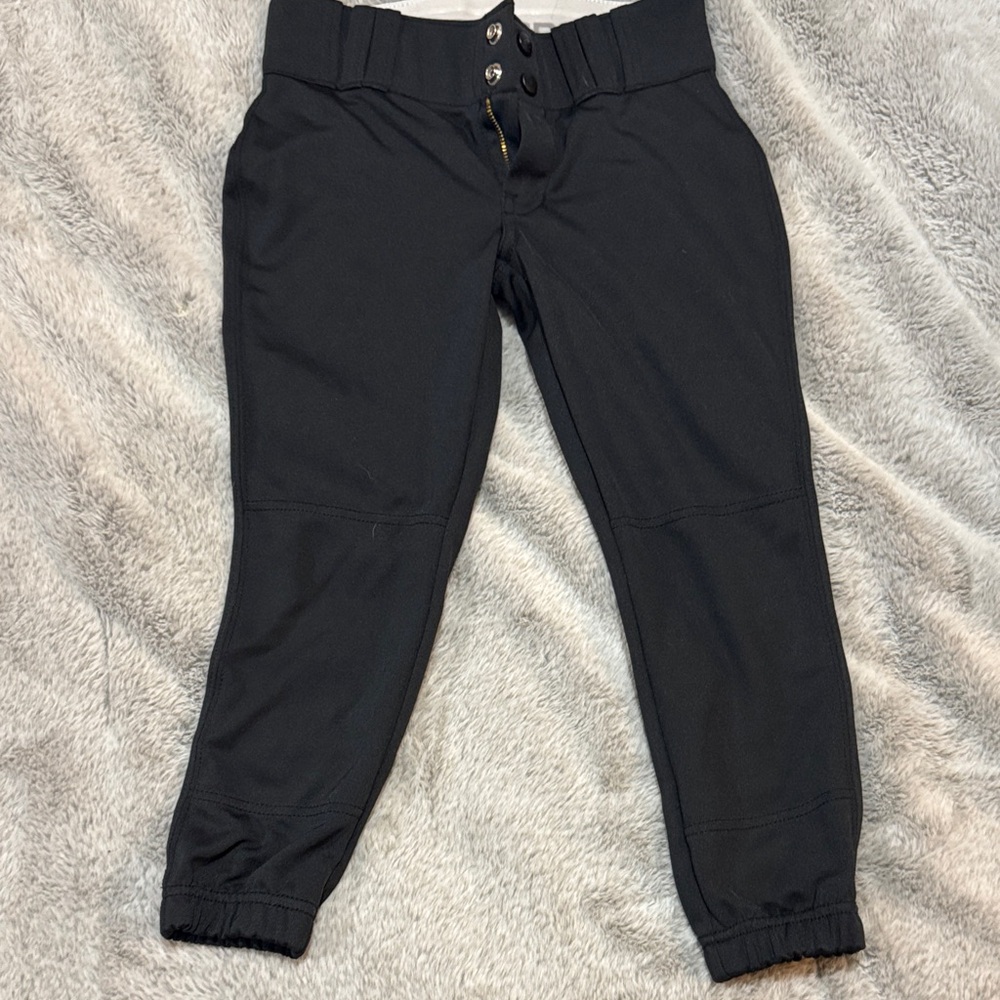 Champro Black Girls Softball Pants